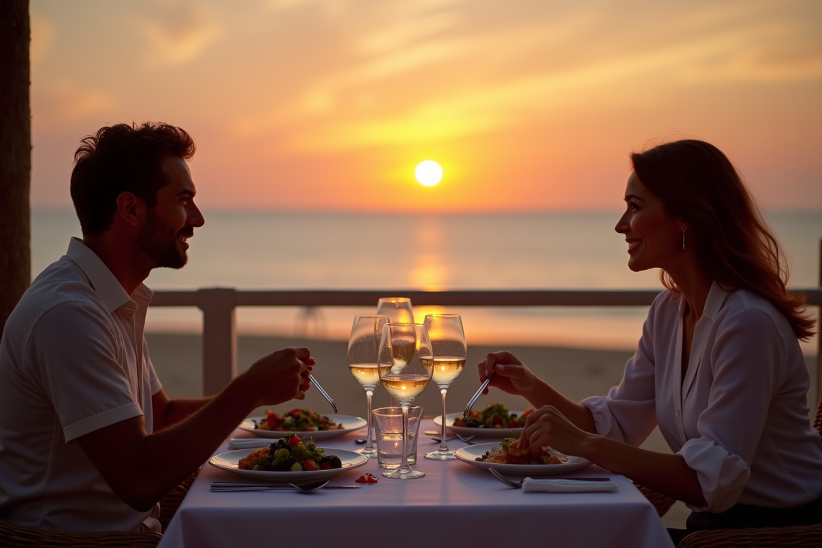 plage gastronomie