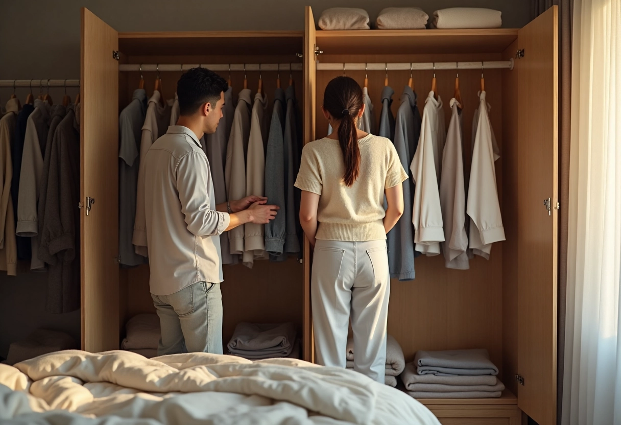 armoire vêtements